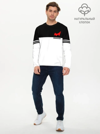 Мужской лонгслив базовый / MONOKUMA SCHOOL ФОРМА