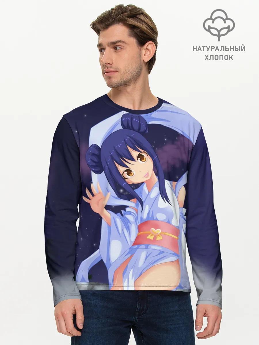 Мужской лонгслив базовый / Fairy Tail Wendy