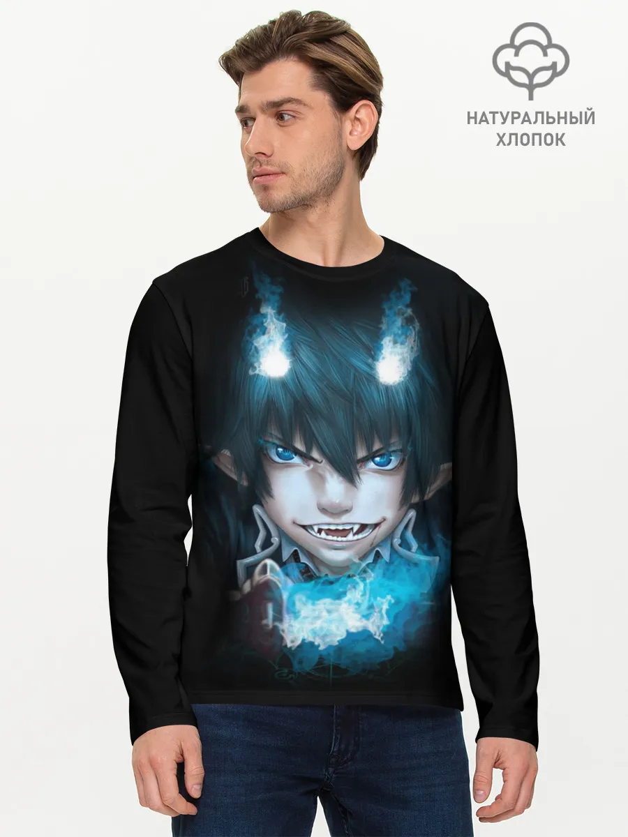 Мужской лонгслив базовый / Рин Окумура