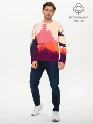 Мужской лонгслив базовый / Firewatch