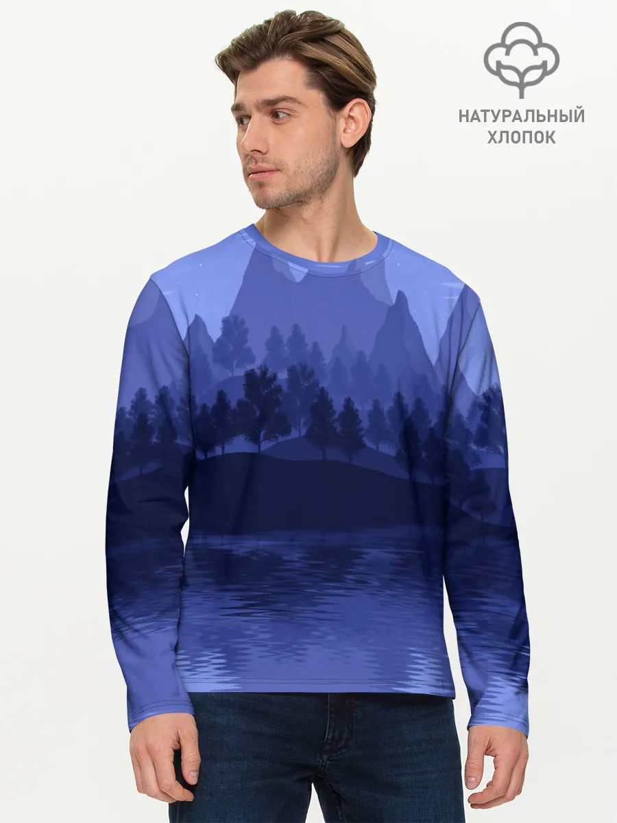 Мужской лонгслив базовый / Firewatch