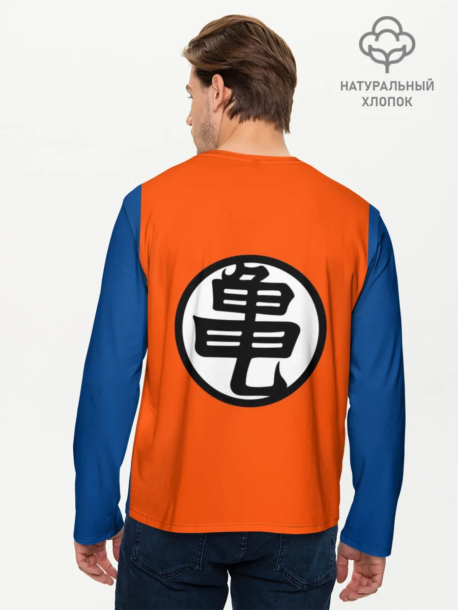 Мужской лонгслив базовый / KAME SENIN KANJI