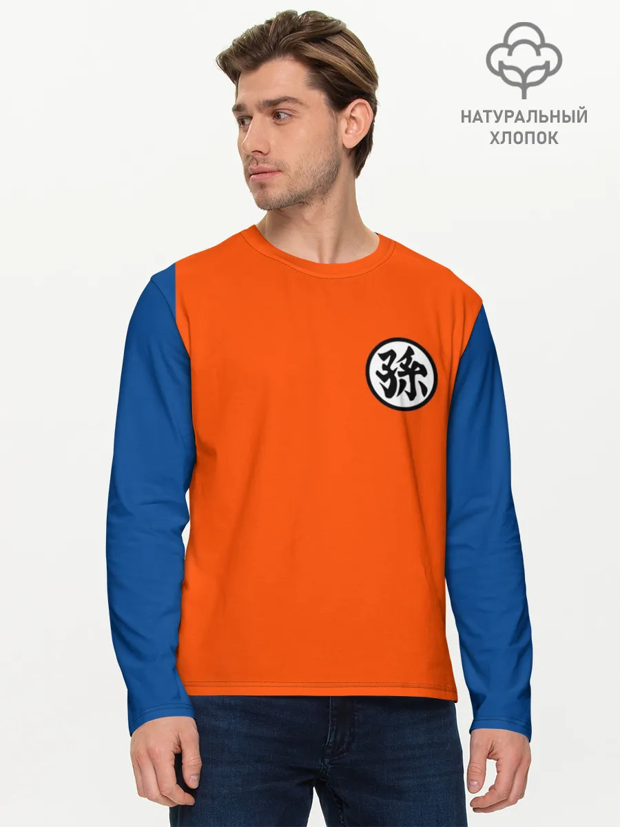Мужской лонгслив базовый / GOKU KANJI