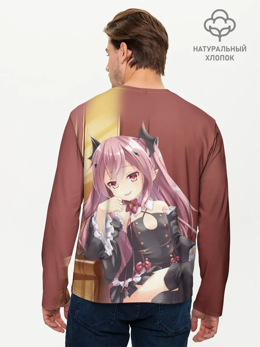 Мужской лонгслив базовый / Последний Серафим