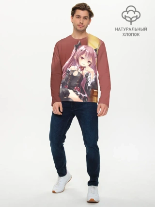 Мужской лонгслив базовый / Последний Серафим