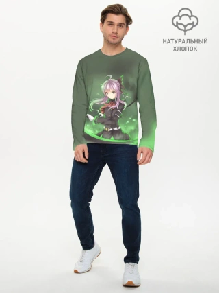 Мужской лонгслив базовый / Шиноа Хиираги