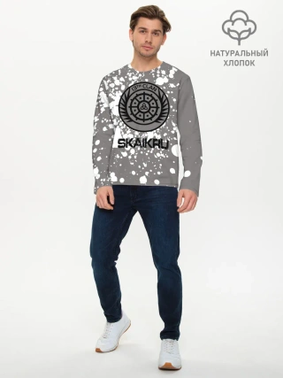 Мужской лонгслив базовый / Skaikru