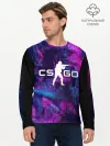 Мужской лонгслив базовый / CS GO HYPER BEAST LANDSCAPE
