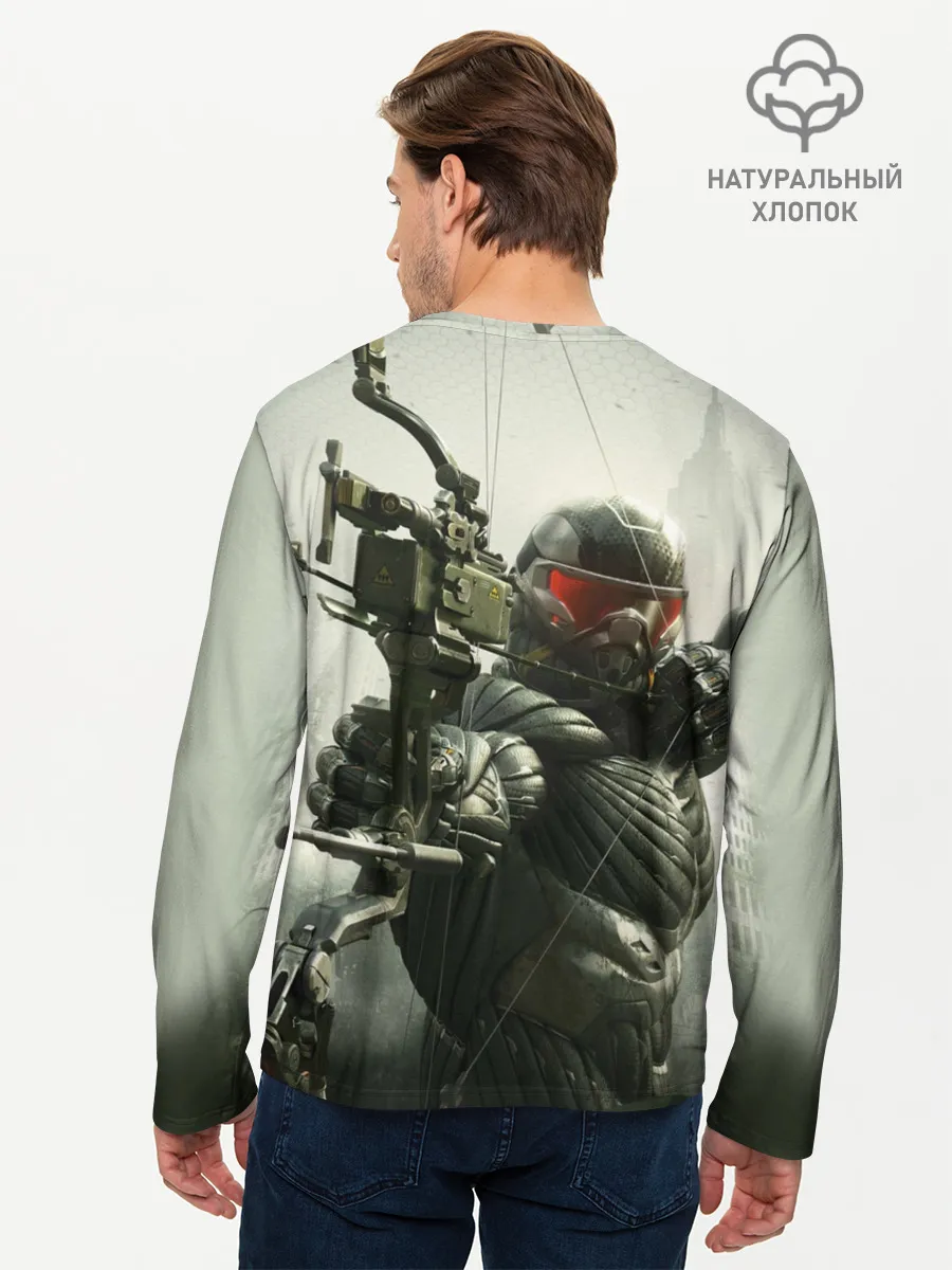 Мужской лонгслив базовый / Crysis
