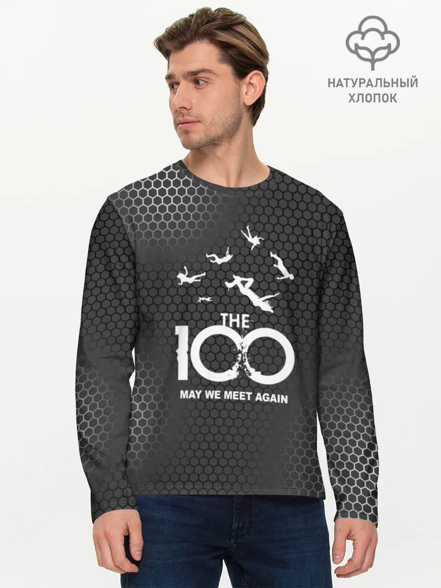 Мужской лонгслив базовый / The 100