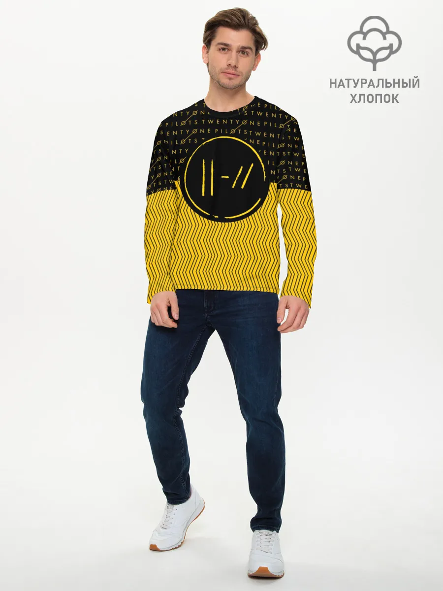 Мужской лонгслив базовый / TWENTY ONE PILOTS TOP