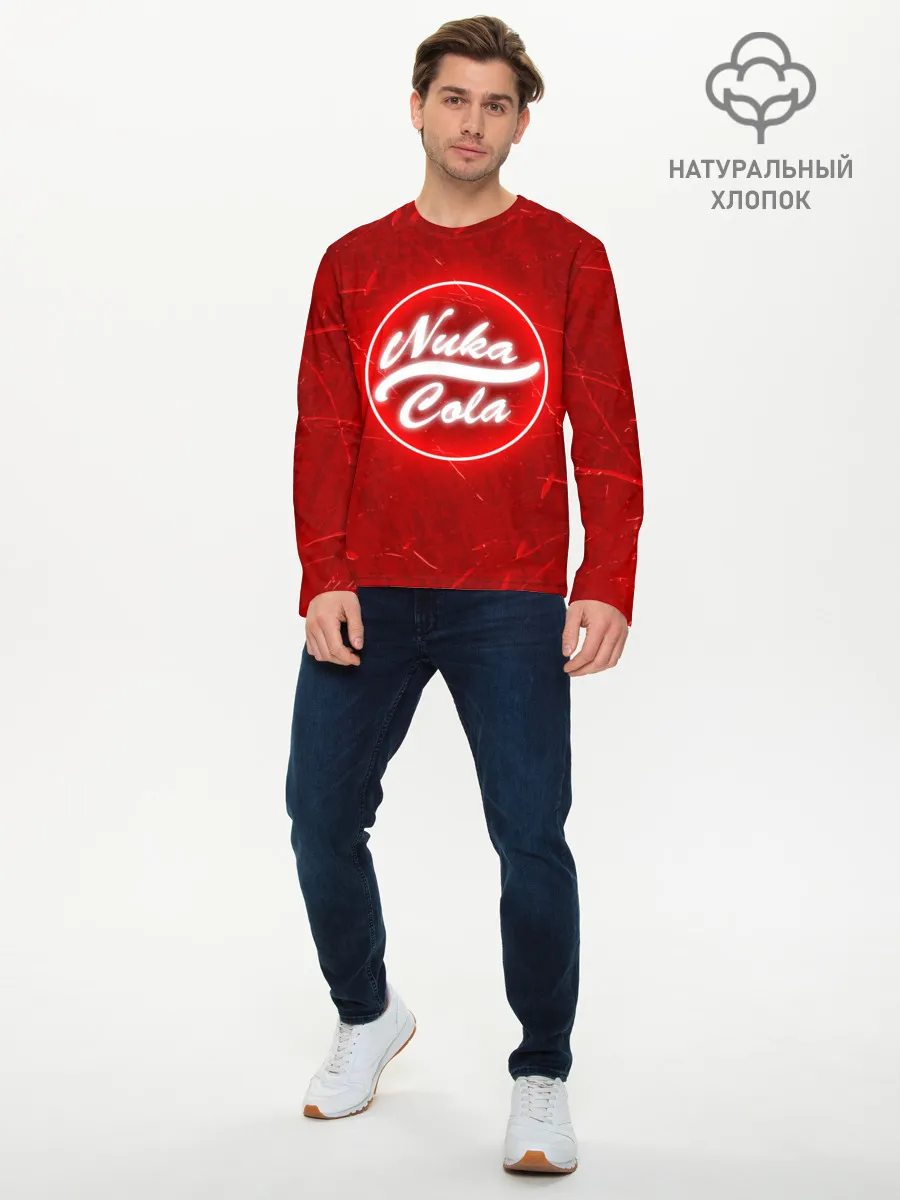 Мужской лонгслив базовый / NUKA COLA
