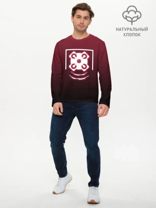 Мужской лонгслив базовый / R6S ECHO