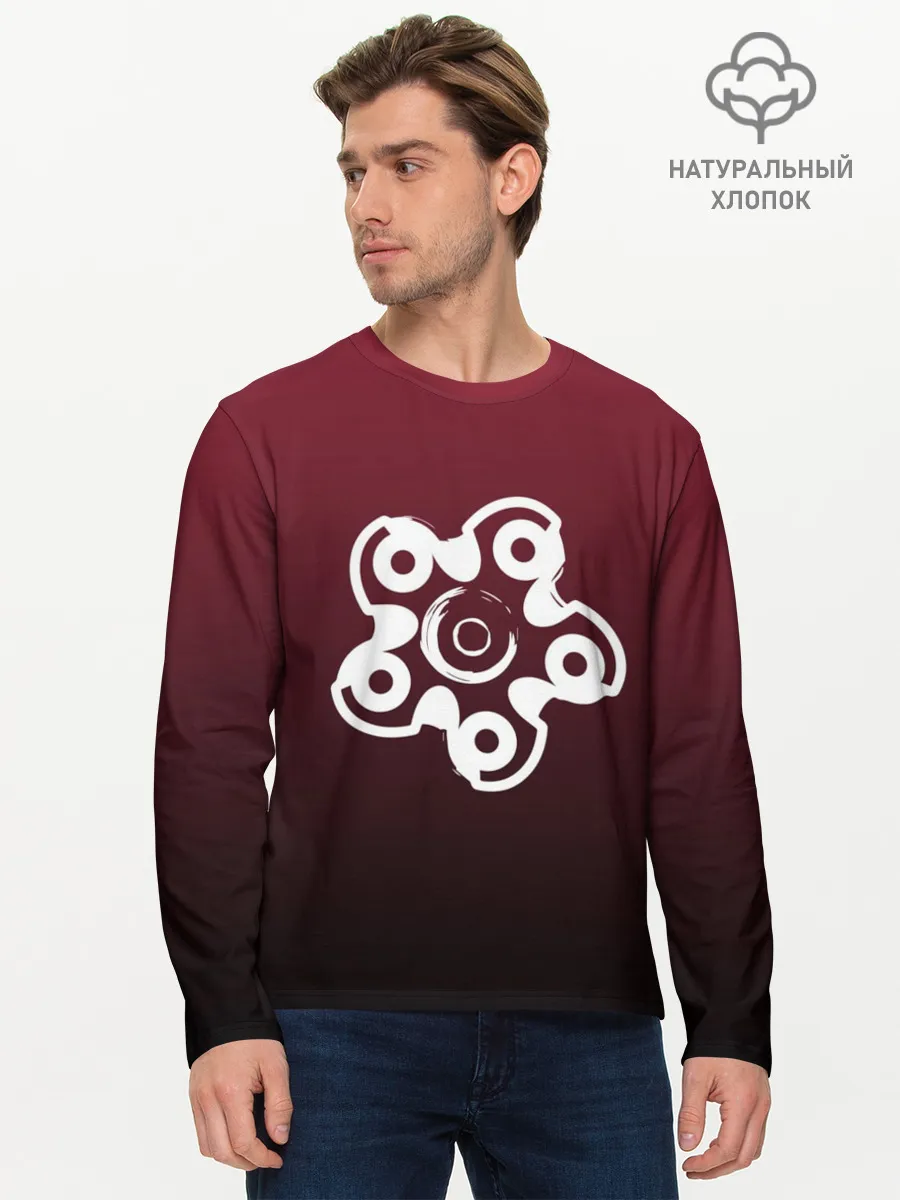 Мужской лонгслив базовый / R6S HIBANA