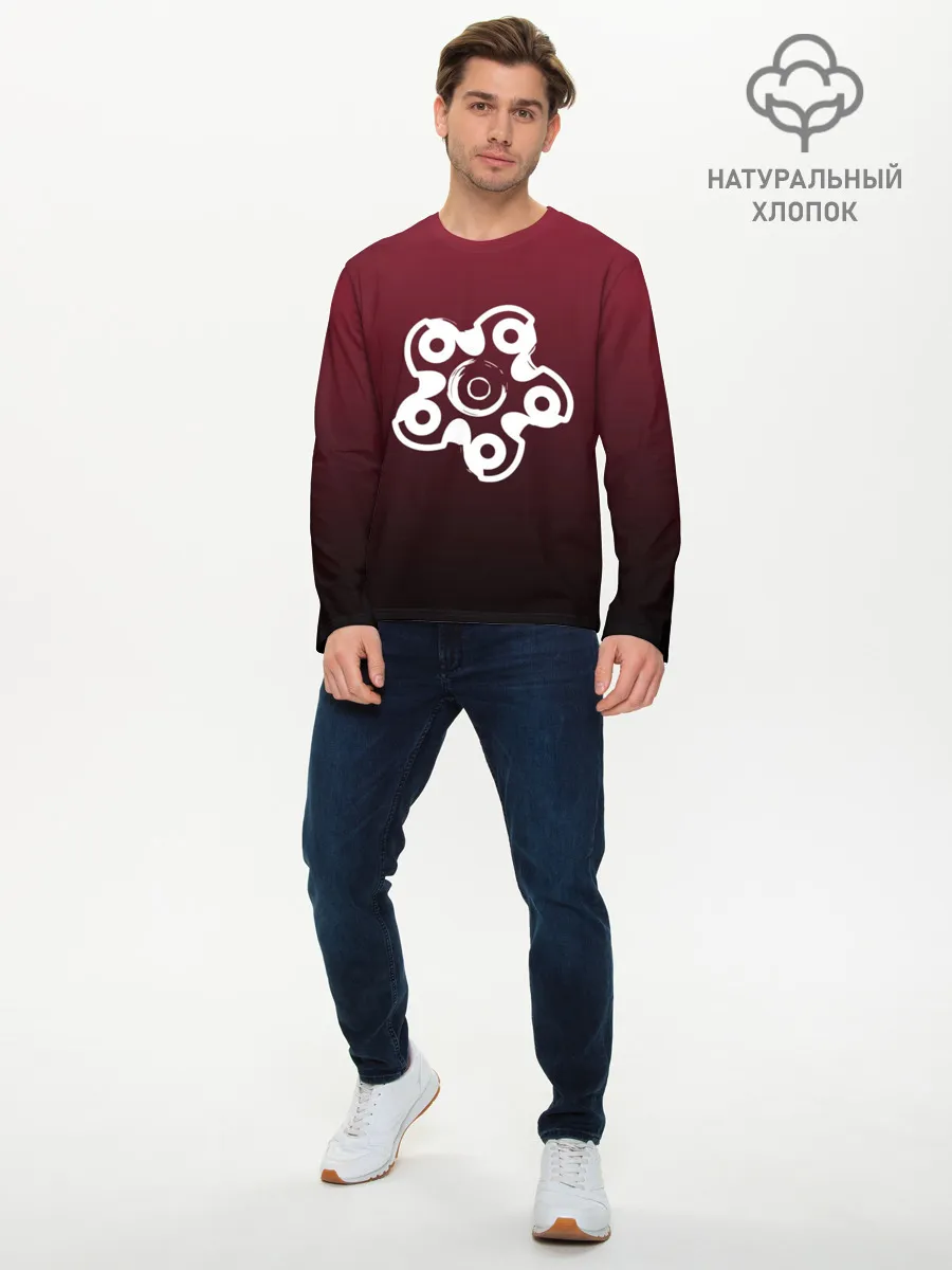 Мужской лонгслив базовый / R6S HIBANA