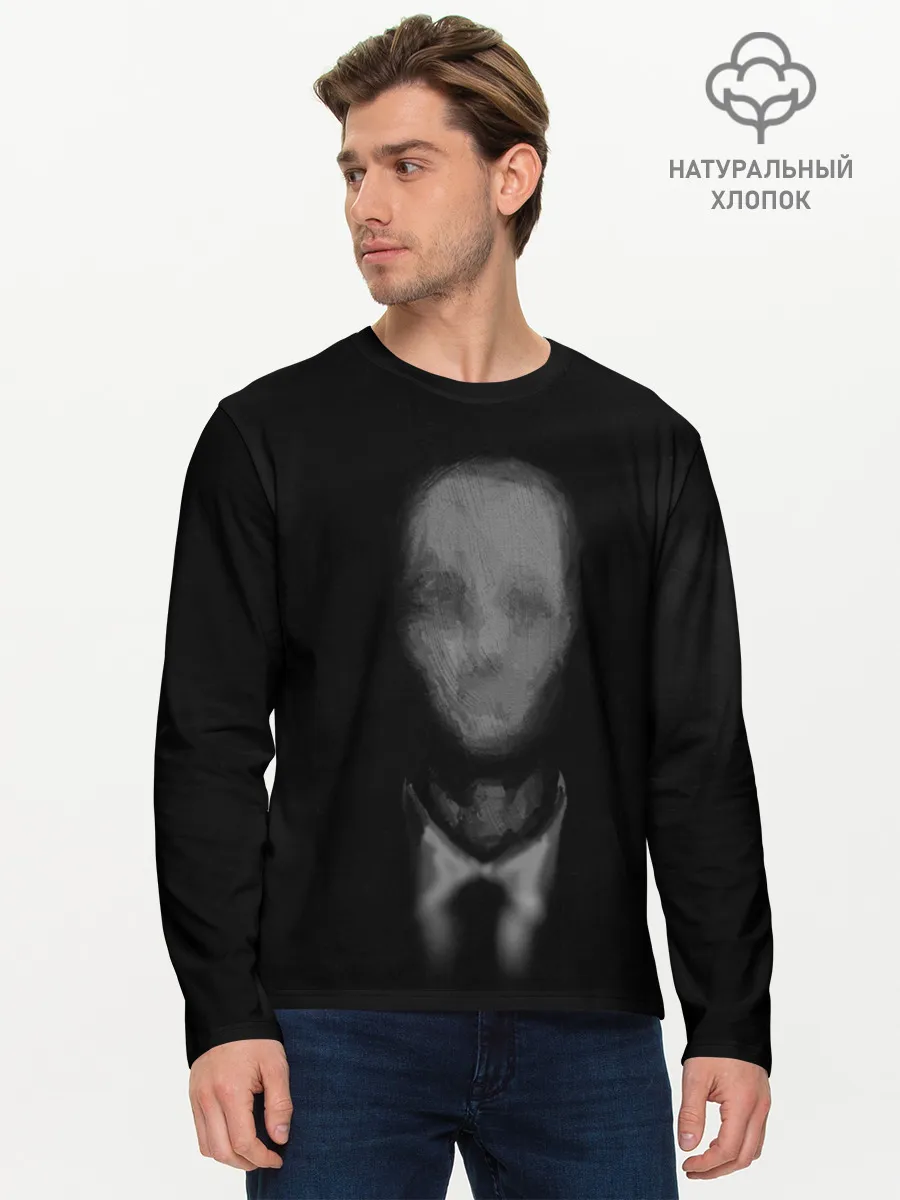 Мужской лонгслив базовый / Slender