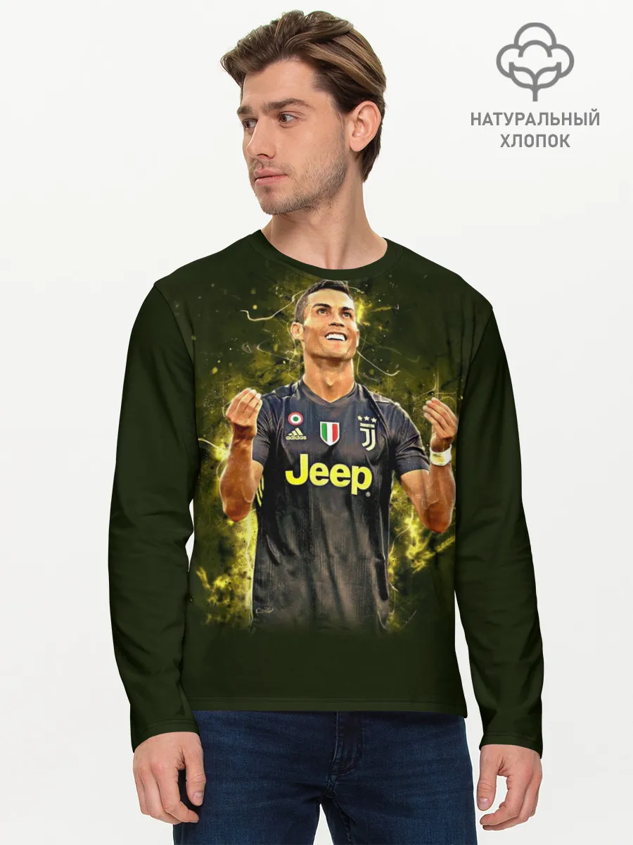 Мужской лонгслив базовый / RONALDO JUVE SPORT