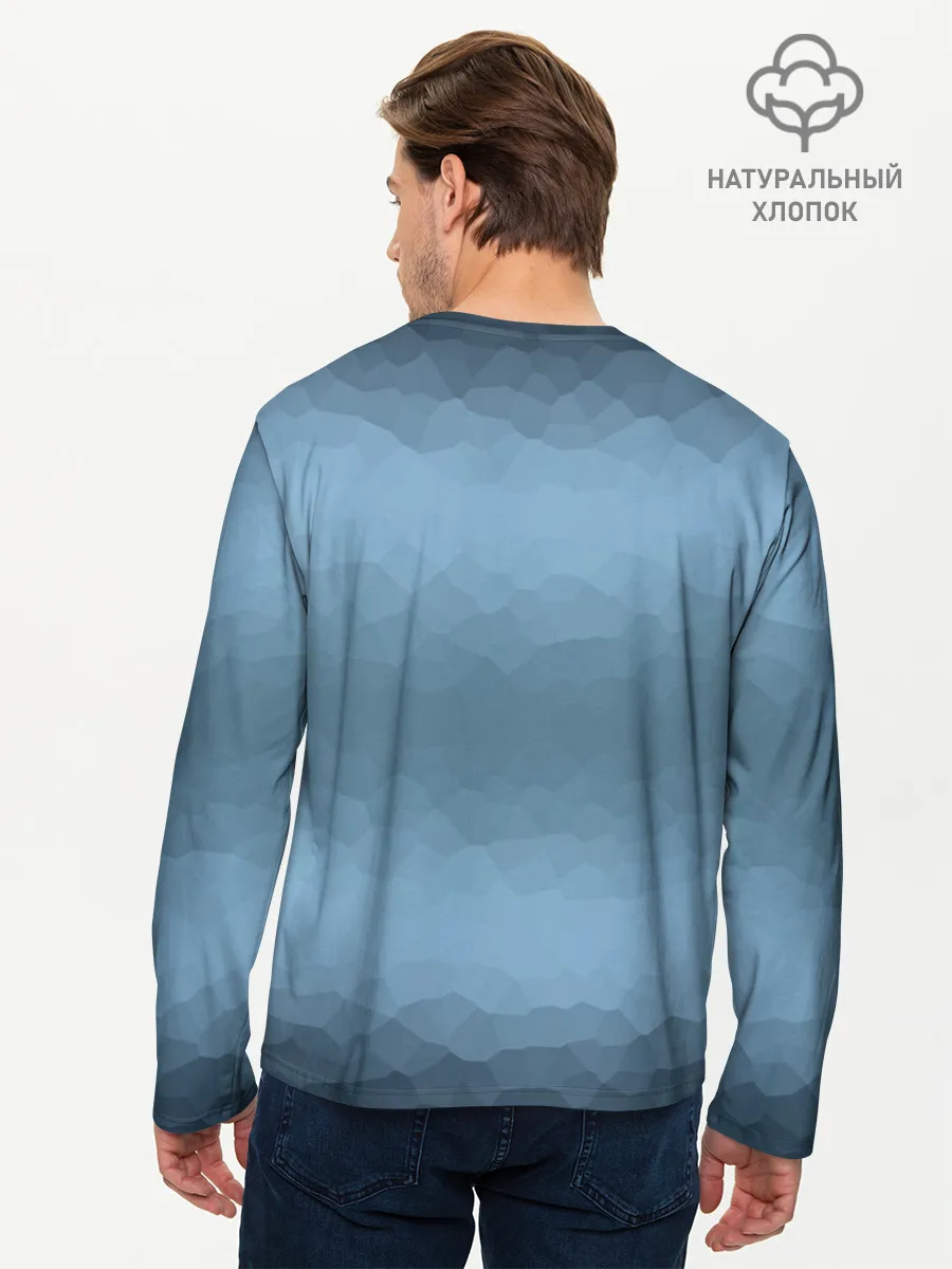 Мужской лонгслив базовый / Frostpunk Logo