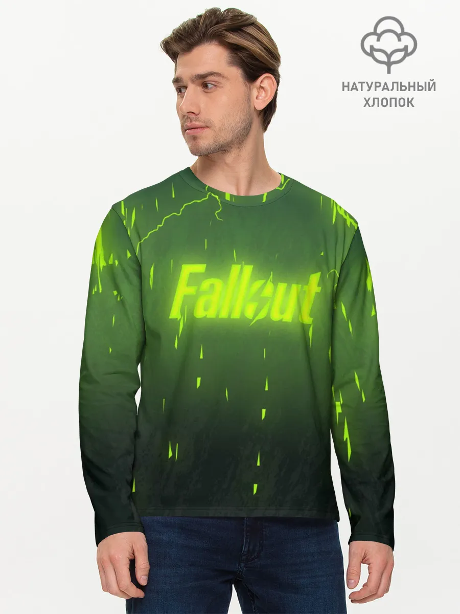 Мужской лонгслив базовый / FALLOUT RADSTORM