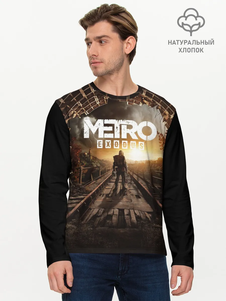 Мужской лонгслив базовый / METRO EXODUS | МЕТРО ИСХОД