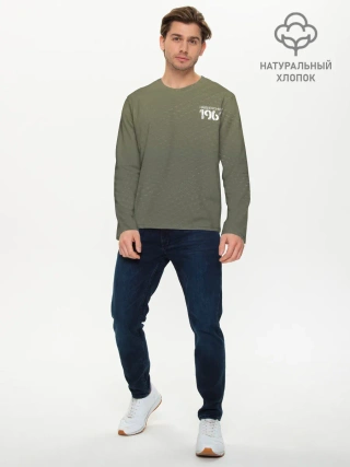 Мужской лонгслив базовый / #Нашкосмос 1961