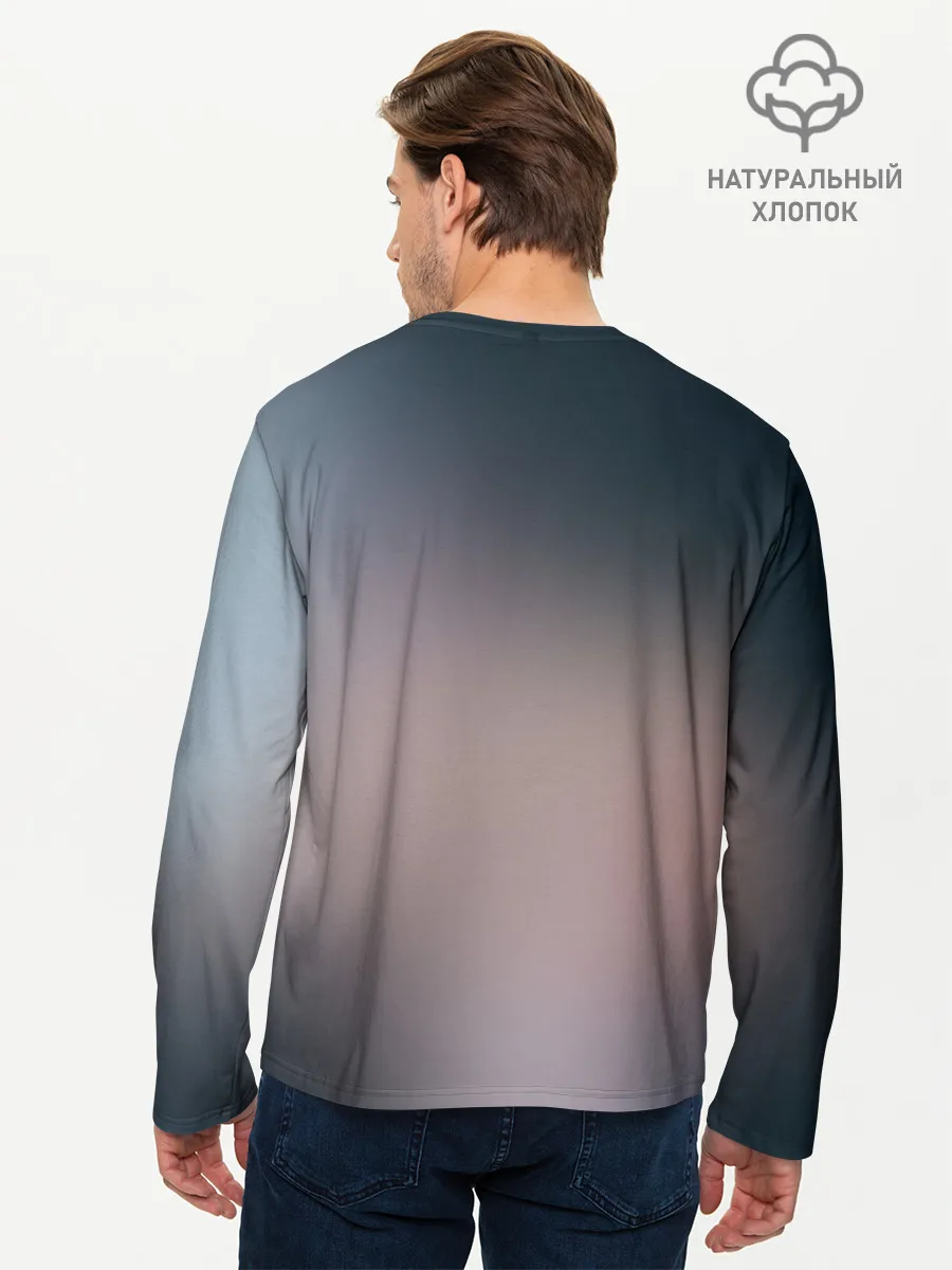 Мужской лонгслив базовый / Death art