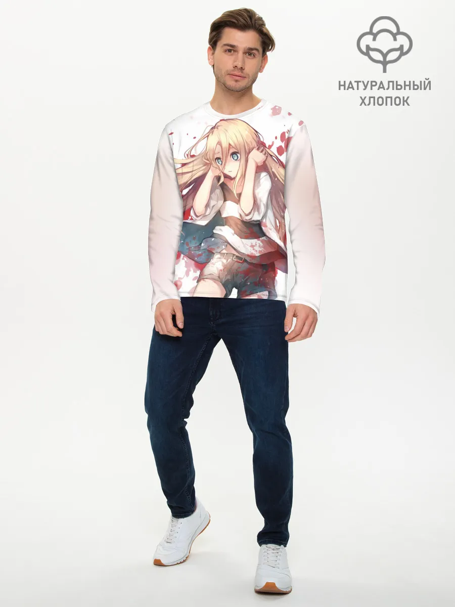 Мужской лонгслив базовый / ANGELS OF DEATH. Rachel Gardner