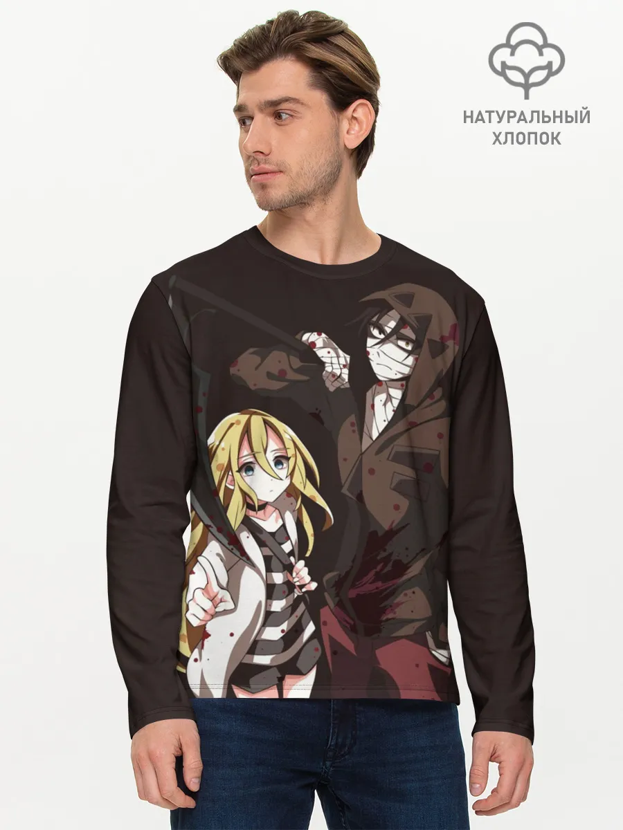 Мужской лонгслив базовый / Рейчел и Зак