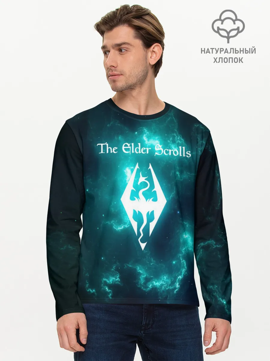 Мужской лонгслив базовый / THE ELDER SCROLLS