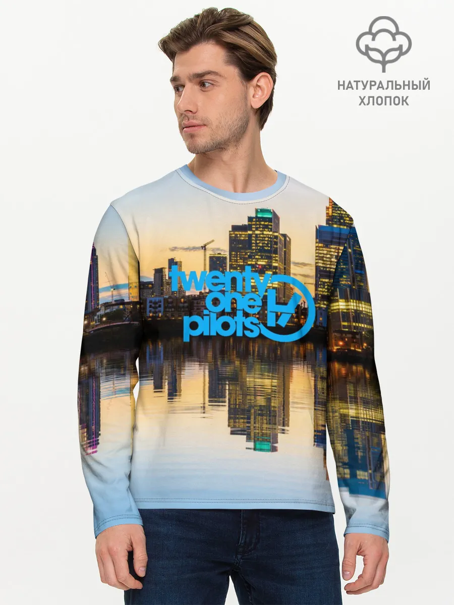 Мужской лонгслив базовый / TWENTY ONE PILOTS