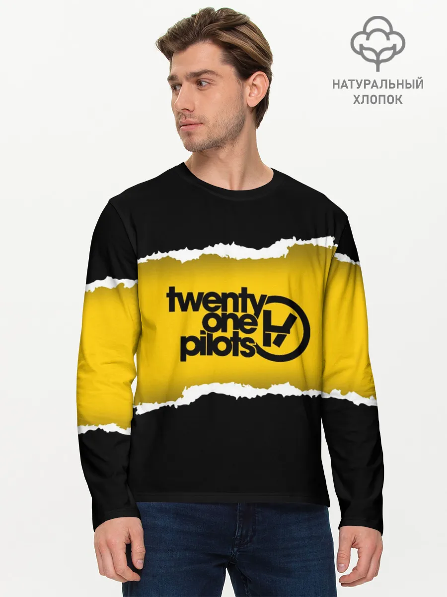 Мужской лонгслив базовый / TWENTY ONE PILOTS