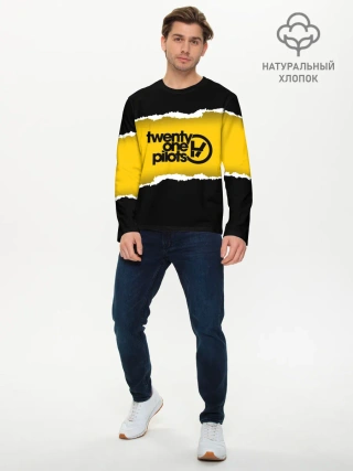 Мужской лонгслив базовый / TWENTY ONE PILOTS
