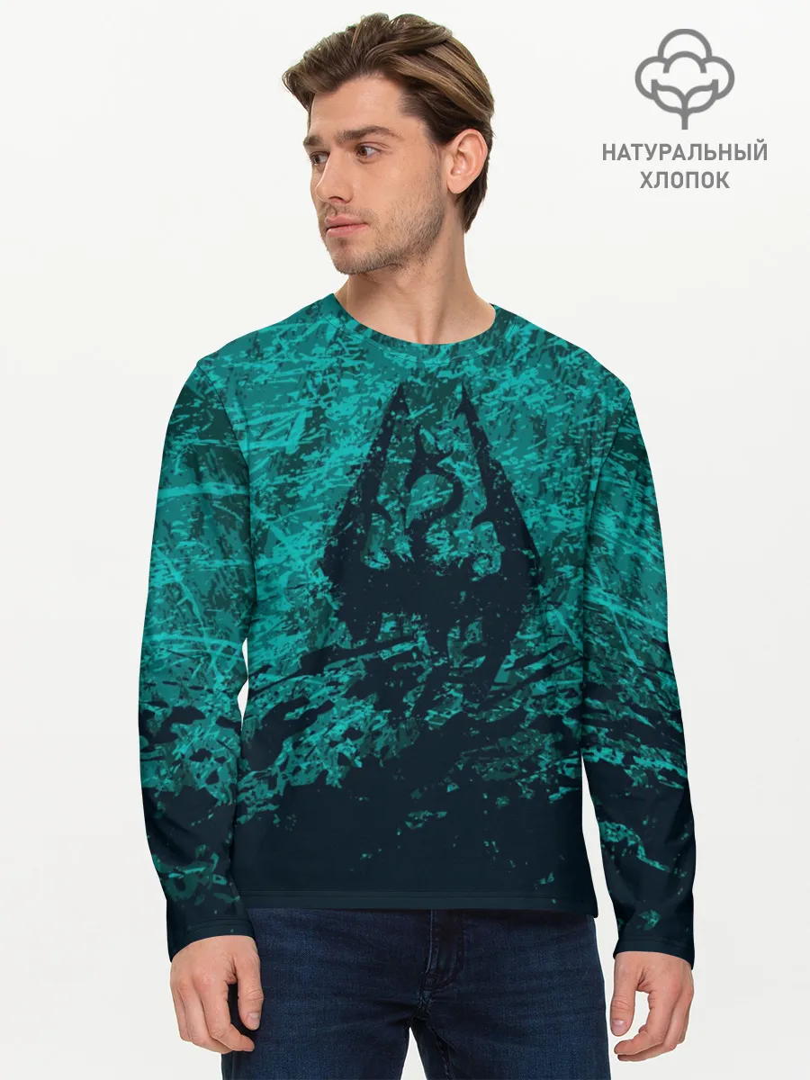 Мужской лонгслив базовый / THE ELDER SCROLLS