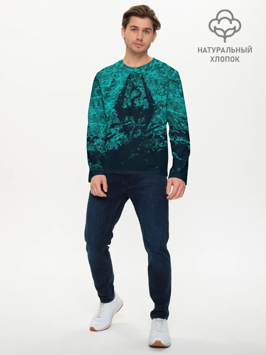 Мужской лонгслив базовый / THE ELDER SCROLLS