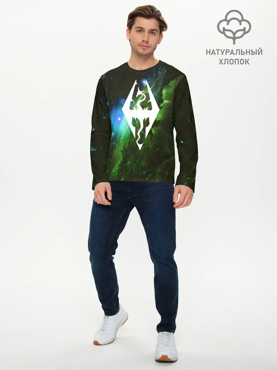Мужской лонгслив базовый / THE ELDER SCROLLS