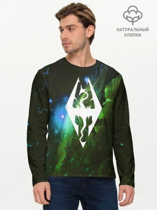 Мужской лонгслив базовый / THE ELDER SCROLLS