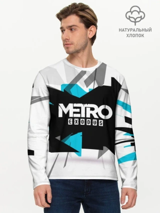 Мужской лонгслив базовый / Metro Exodus