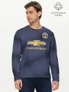 Мужской лонгслив базовый / Manchester United away 18-19