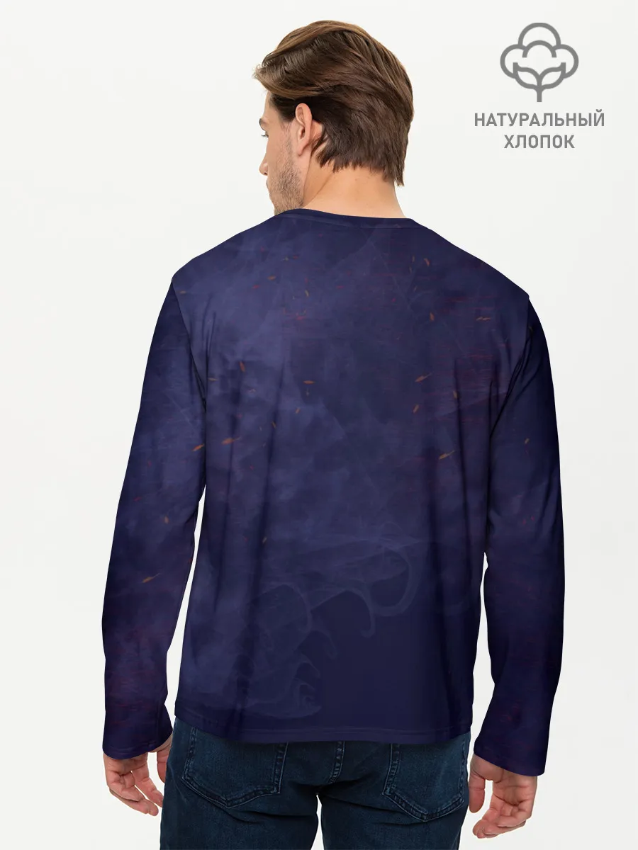 Мужской лонгслив базовый / Guillermo del Toro