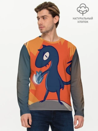 Мужской лонгслив базовый / Люси