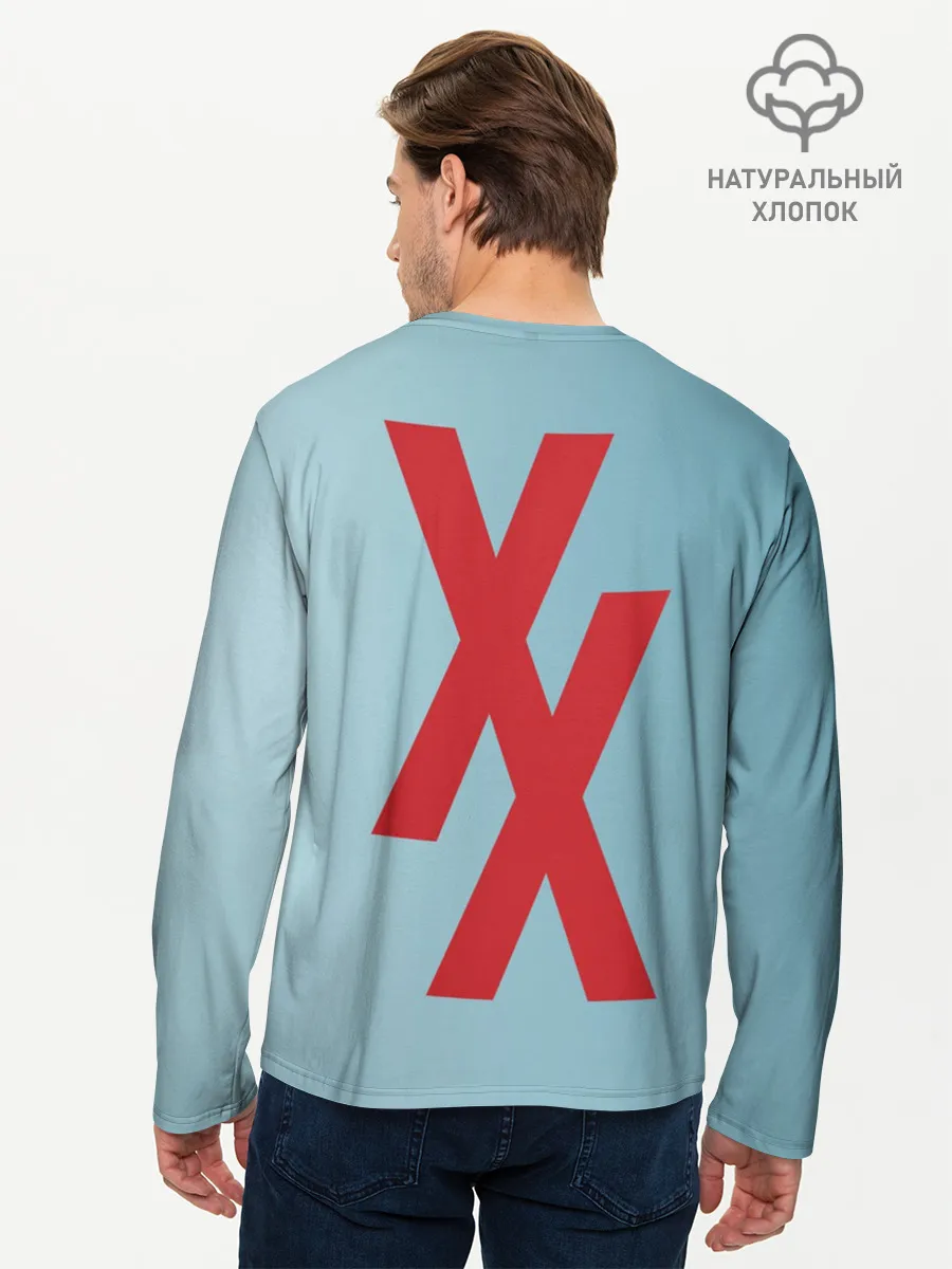 Мужской лонгслив базовый / Machine gun kelly