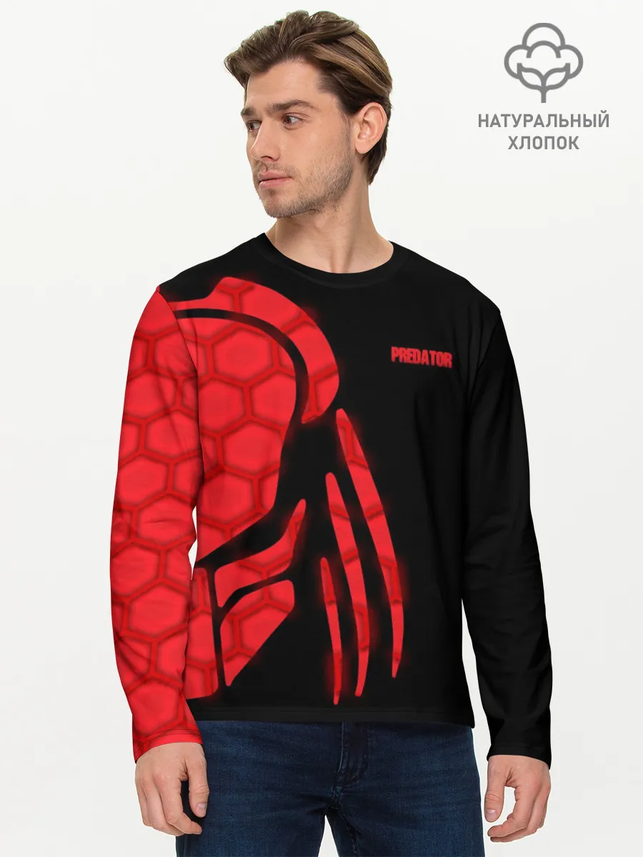 Мужской лонгслив базовый / ХИЩНИК | PREDATOR.