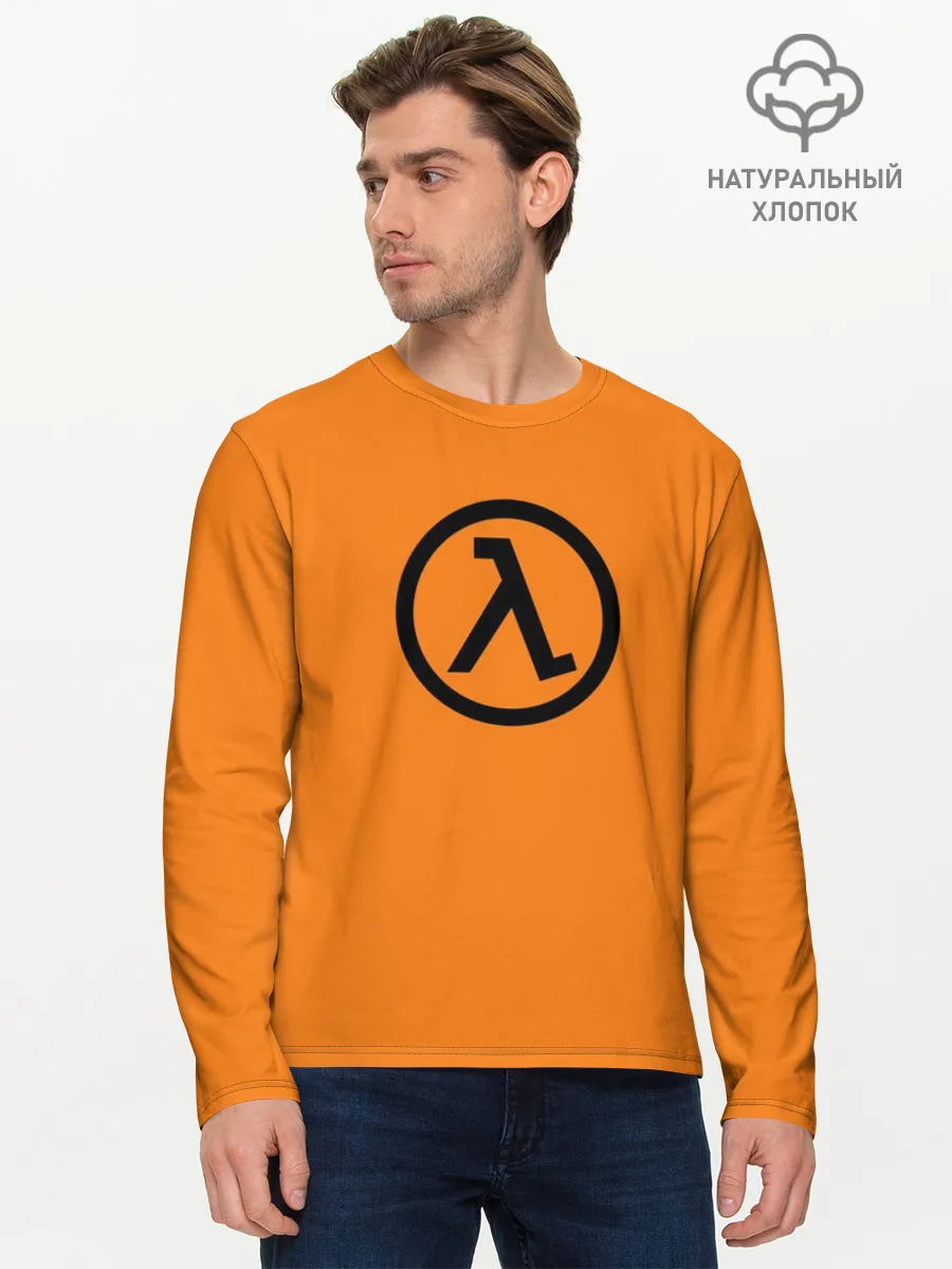 Мужской лонгслив базовый / Half-Life