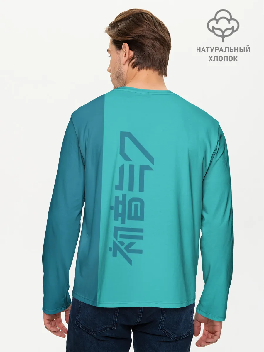 Мужской лонгслив базовый / Хацуне Мику 01