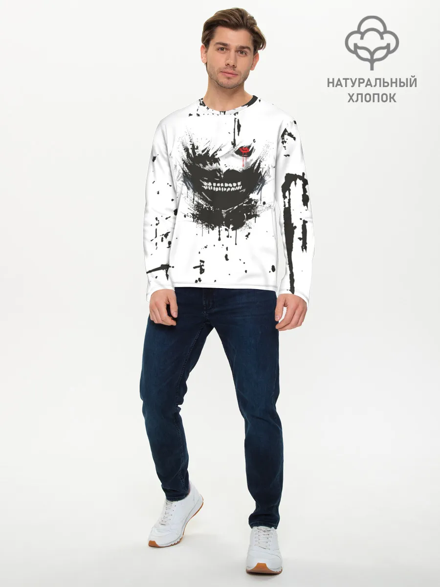 Мужской лонгслив базовый / Kaneki Ken