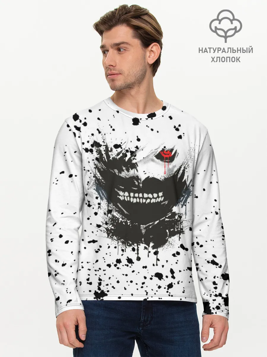 Мужской лонгслив базовый / Kaneki Ken