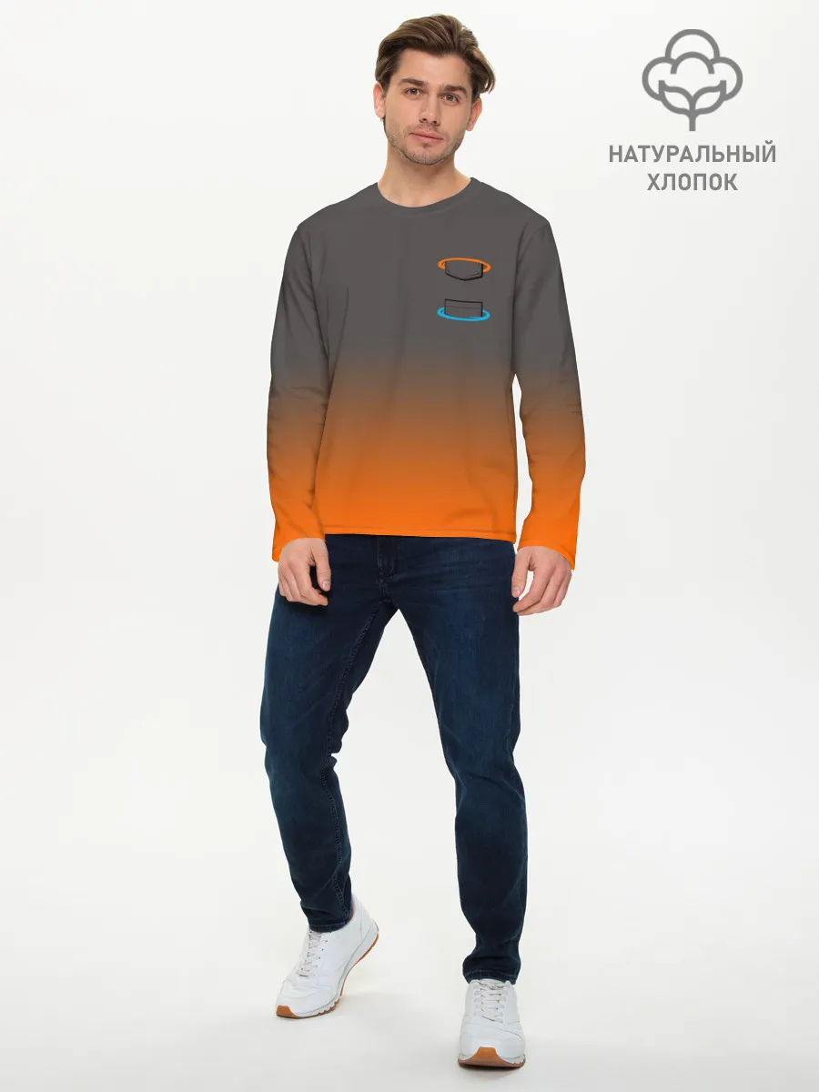 Мужской лонгслив базовый / Карман в Портале