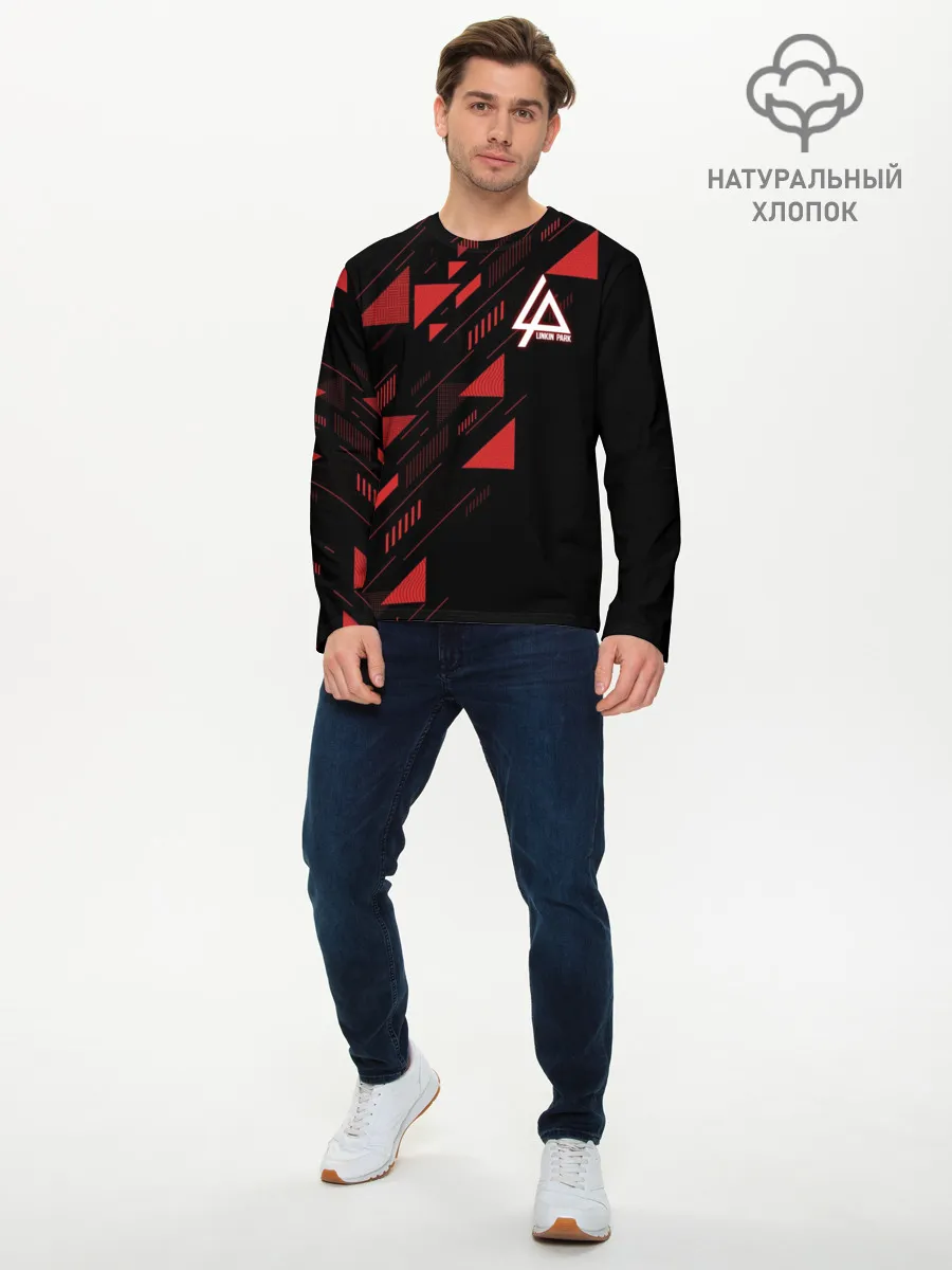 Мужской лонгслив базовый / Linkin Park