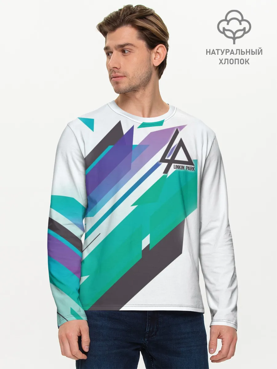 Мужской лонгслив базовый / Linkin Park