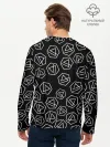 Мужской лонгслив базовый / LINKIN PARK PATTERN